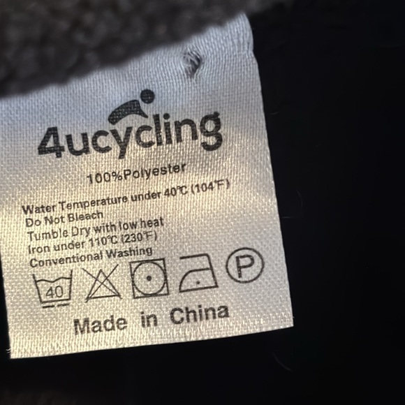 4ucycling black cycling/water cap - Picture 4 of 4